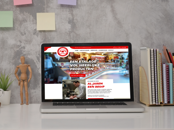 webshop ontwikkeling en onderhoud slagerij gerritschen