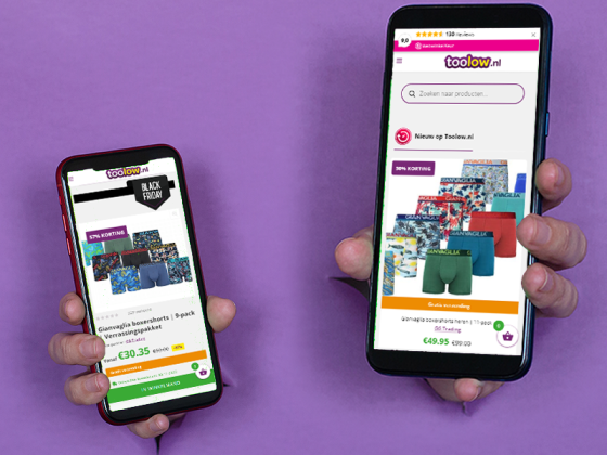 webshop ontwikkeling toolow.nl
