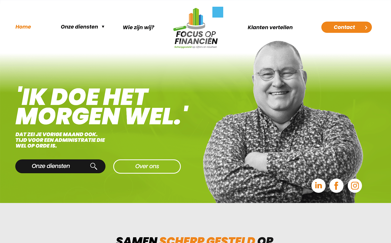 website-ontwikkeling-focusopfinancien-financiele-dienstverlener