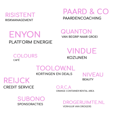 Bedrijfsnaam of merknaam laten bedenken door reclamebureau Bedrijfsnaam of merknaam laten bedenken door reclamebureau